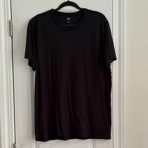 GAP Men's Navy Blue Size Large Linen Cotton Tee